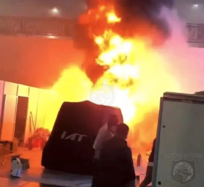 Concept Burns On Guangzhou Auto Show Floor On The Eve Of Opening